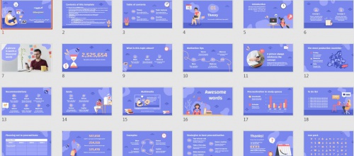 تم پاورپوینت امتحان مجازی